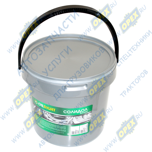 6048 Смазка солидол жировой (ведро 9,5кг) Oil Right